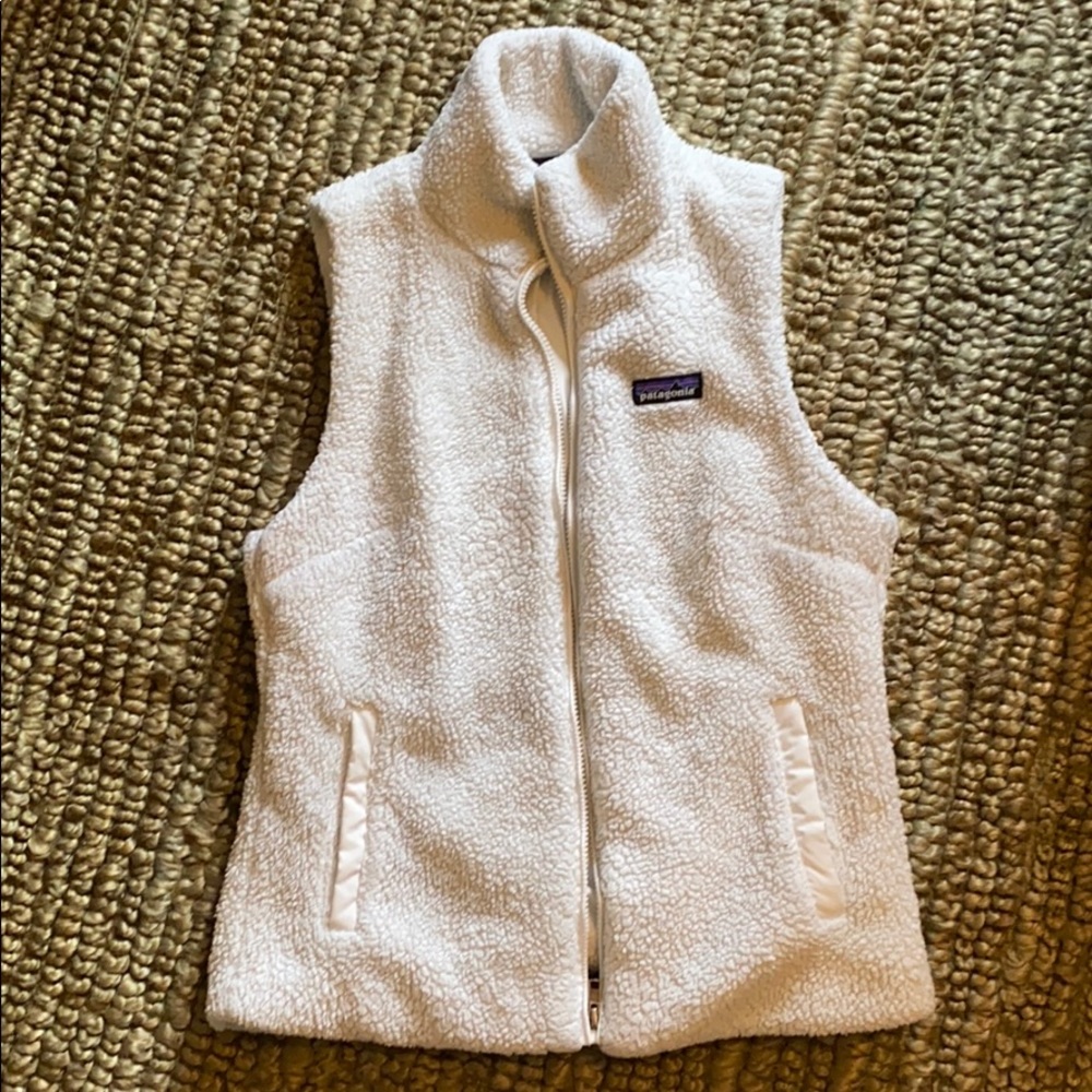 Patagonia fuzzy vest